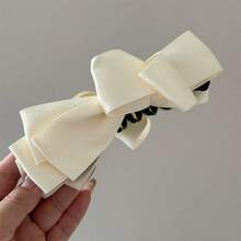 1个甜美波点褶皱发夹，高马尾固定香蕉夹，2026新款发饰，春季 - 彩色 - 查看 6