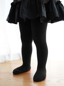 5 أزواج من سراويل الأطفال البنات البسيطة والمتعددة الاستخدامات ذات التصميم المخطط، مناسبة للتنسيق اليومي - متعدد الألوان - مشاهدة 10