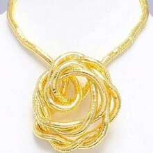 Vòng cổ rắn uốn cong GL Vòng cổ vàng bạc uốn cong Vòng tay linh hoạt Vòng cổ rắn xoắn cho nữ bé gái - Nhiều màu - Xem 8