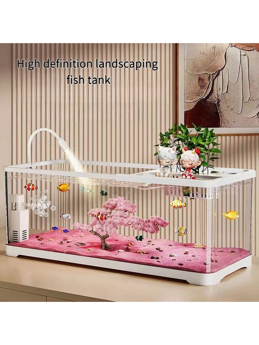 حوض سمك كبير للمناظر الطبيعية، حوض سمك مكتبي منزلي...