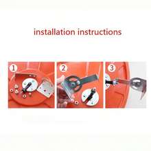 Espelho retrovisor de ponto cego para carro, 1 peça, grande angular de 360°, alta definição, , à prova d'água, antissujeira, para uso interno/externo, melhora a decoração espacial, design convexo de alta resolução, adequado para casa, loja, estacionamento, depósito e escritório - fácil instalação, espelho de decoração moderna para casa