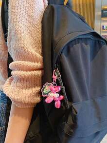 1 Stück Schlüsselanhänger mit Perlen und Welpen, Auto Dekoration, Taschenbehang