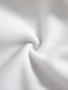 2 件女童休闲时尚纯色蝴蝶结装饰圆领落肩长袖羊毛运动衫和裤子套装，秋冬 - 淺灰色 - 查看 11