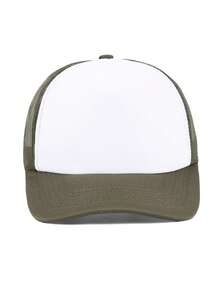 1 Pc, Unisex Custom Foam Trucker Hat With Embroidery, Personalized Foam Hat, Unisex Foam Trucker Hat, Custom Caps, Custom Hats, Trucker Hats, Dawg, Vintage, Casual, Unisex, Hipster, Old Money, Stylish, Cute, Custom, Personalized, Unique, Customized, Ideal Gifts For Him, Ideal Gifts For Her, Boyfriend, Girlfriend, Family, Friends, Grandparents, Her, Summer - Multicolor - View 21