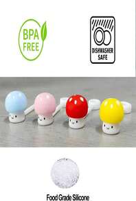 HOMDSG 4 Pack Silicone Cowboy Hat Straw Covers Cap Compatible With Stanley Cup 30 40 Oz, Cute Funny Tumbler Straw Topper Accessories For Man &Amp; Woman Christmas Gift - ColorC - View 6