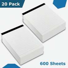 MuiAng 12 Pack Note Pads Refills 4 X 6 Inch Memo Pads Writing Pads, White Small Notepads Scratch Pads Mini Notepad With 30 Sheets Lined Paper In Each Pad - ColorC - View 4