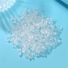 1 Box 300 Pieces / Earring Back Plug DIY Earring Hooded Earring Back Hair Ring Accessories 4mm Women's Fashion Earplugs