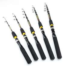 Lerutwis 0.9-2.1m High Carbon Telescopic Fishing Rod, Portable Travel Spinning Rod, Multi-Purpose Sea Fishing Rod - Multicolor - View 3