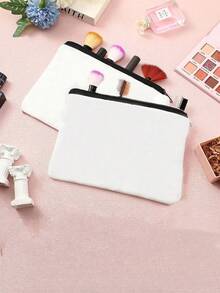 20 sztuk DIY Pustych Płóciennych Toreb, Kosmetyczki Podróżne, Torby Malarskie, Płócienne Kosmetyczki, Torby Malarskie, Torby Dziecięce, Do Pracy, Szkoły, Podróży, Piórniki, Uroczy Piórnik/Woreczek z Motywem Kreskówki, Torba Na Artykuły Papiernicze Zapinana Na Zamek Błyskawiczny, Kosmetyczka, Nadaje Się Do Szkoły, Artykułów Biurowych, Dziewcząt, Studentek, Pracujących Kobiet, Idealne Do Pracy, Powrót Do Szkoły, Gimnazjum, Liceum, Uniwersytetu, Niezbędne Podróże Wakacyjne, Organizator Makijażu na Wakacje, Torba Podróżna Dla Kobiet