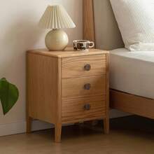 实木抽屉把手 实木厨房圆形把手 橱柜家具拉手 梳妆台衣柜橱柜抽屉把手 拉手 - 櫸木胡桃木 - 查看 5