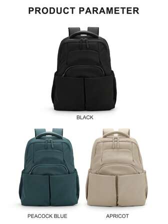 Lightweight Laptop Backpack Fit 15.6Inch Notebook, Computer Backpack College School Backpack Teacher Backpack, Large Capacity Schoolbag Bookbag With Multi-Layer For Junior And Middle School Students, Casual Daypack Travel Backpack For Traveling Outdoor Commute Work