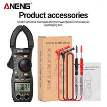 Voice Broadcast Clamp Meter Digital High Precision Clamp Multimeter AC Electrical Tester Electrician Multimeter