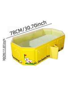 Banheira dobrável para bebês, 1 peça, para sentar e reclinar, banheira espessa para recém-nascidos, tudo em um, extra grande e longa - Multicolorido - Ver 11