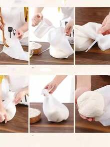 揉面袋加厚硅胶和面袋家用活面揉面不粘手烘焙防油面条面袋 - 彩色 - 查看 6