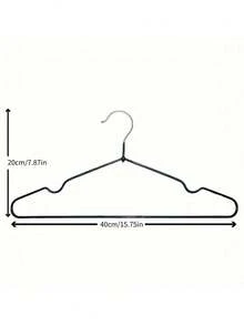 40/20/10/5/1 pieza Perchas con revestimiento de goma antideslizante, perchas para camisas que ahorran espacio con revestimiento de goma (gancho plateado), perchas de ropa resistentes, percha de metal para camisas, chaquetas con muescas redondas para vestidos, trajes estándar, camisas, abrigos - Regalo perfecto para el Día de San Valentín, organizador de armario