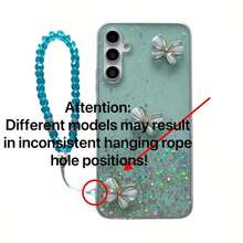 1 件星光闪耀千年水晶蝴蝶 + 串珠手链手机壳，适用于三星 Galaxy S8、Apple 16、Redmi Note 11 4G、OPPO A54、Infinix Hot 40i、Transsion Spark 20、Spark 20C - 綠色 - 查看 3