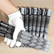 13pcs MCC Golf Grips, Golf Accessories Standard Midsize Size Grey Blue Red 60R Grip Pride