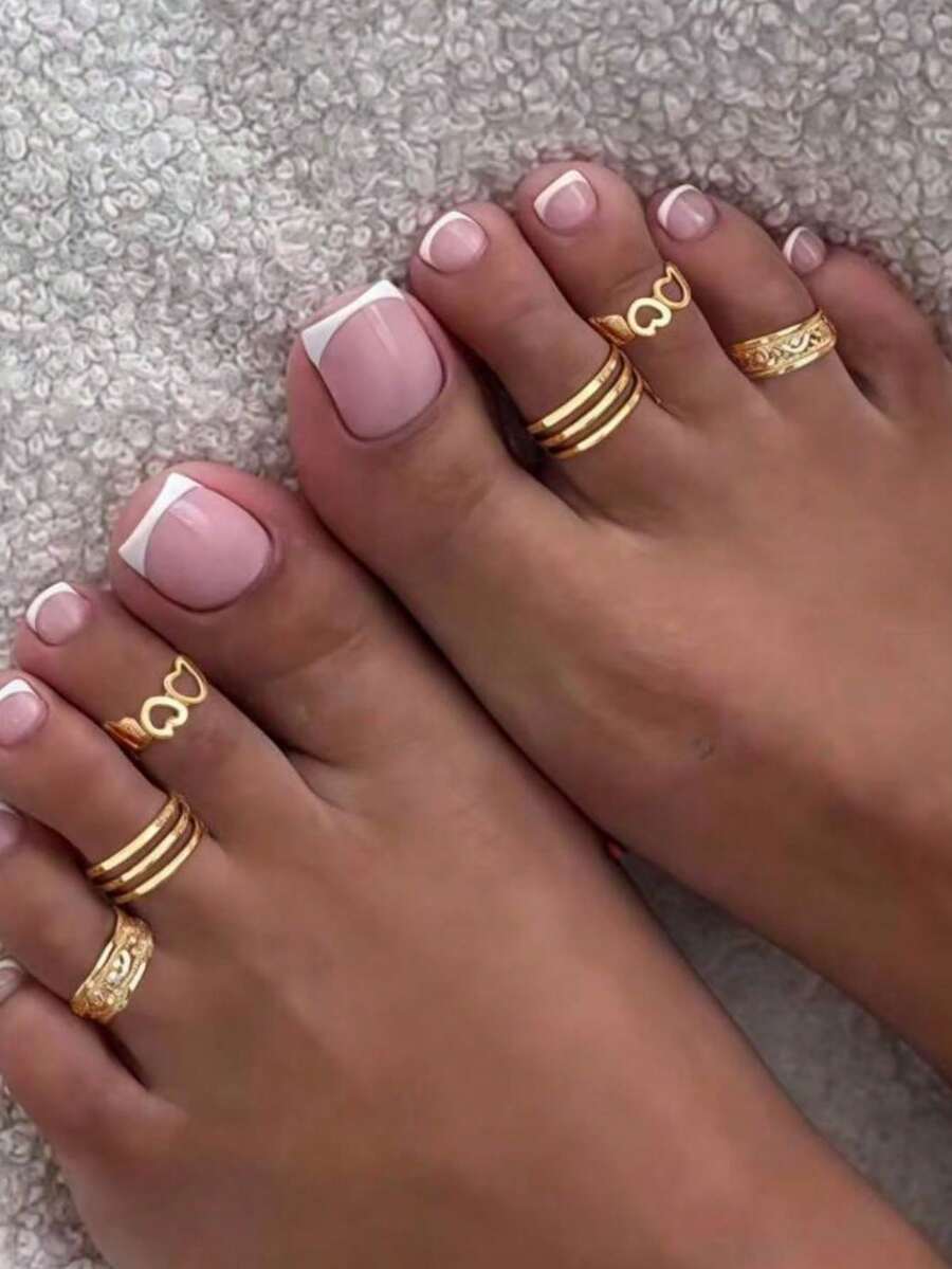 3pcs Heart & Star Shaped Anklets, Vacation Beach Summer Date Gift Casual Party Accessory