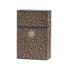 1PC Zebra Stripe Plastic 20-Cigarette Pack Cigarette Case, Portable With Lid And Snap Closure, Anti-Pressure And Moisture-Proof, Exquisite Cigarette Storage For Men And Women - Multicolor - View 4