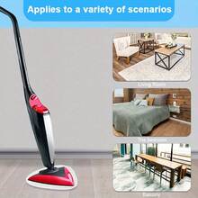 3pcs Compatible O-Cedar/ 100 Flat Mop Replacement Pads, Super Microfiber Triangle Cleaning Cloths, Suitable For O-Cedar/ 100 Electric Mops, Reusable For Hardwood, Tile, Linoleum Floor Mops, Easy To Install, Essential For Home Cleaning