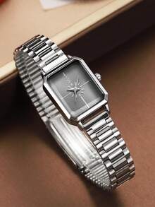 1pc Vintage Elegant Fashion Minimalist Luxury Women Quartz Watch, Suitable For Halloween, Birthday, Thanksgiving Gifiday & Year-End Promotion