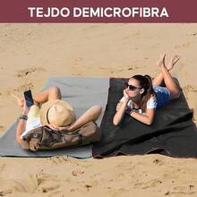 Poncho de Surf Con Capucha de Microfibra - Toalla De Playa Absorbente De 110 X 80cm, Para Cambiarse Para Mujeres y Hombres en Playa y Natación - Rosa - ROSA - Ver 6