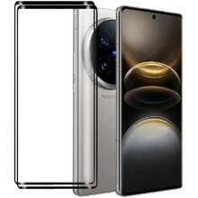 2 buah Pelindung Layar Kaca Tempered untuk X200 / X200 Pro / X200FE, Kekerasan 9H, Definisi Tinggi, Anti Gores, Sensitivitas Tinggi, Kompatibel dengan Casing Ponsel, Pelindung Layar Kaca Tempered Melengkung untuk X200 / X200 Pro, Anti Jatuh - Clear - View 10