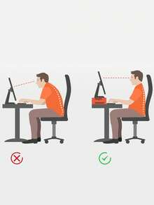 1pc Yellow Wooden Monitor Riser Stand, Display Shelf Desk Organizer, Laptop Computer Holder For Office Desk - Yellow - View 8