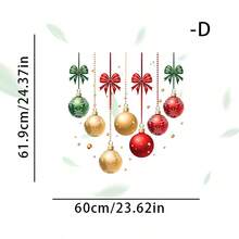 1 件圣诞新年窗贴、金色闪光雪花乙烯基墙贴、圣诞窗饰、DIY 墙面艺术装饰、新年圣诞派对圣诞装饰圣诞节装饰圣诞树礼物装饰感恩节婚礼家居装饰家居装饰秋季装饰秋季装饰生日装饰礼品派对用品室内节日装饰万圣节装饰墙面装饰万圣节饰品 - 彩色 - 查看 10
