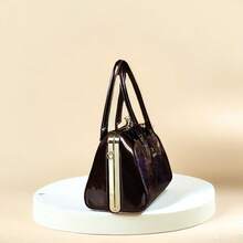 Nueva bolsa de tote de gran capacidad con estilo vintage, bolso de hombro suave y ligero, adecuado para uso casual diario de mujeres