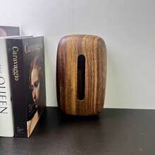 1 件胡桃木纸巾盒，简约北欧风格高端客厅茶几装饰，磁力拉纸巾架，创意手帕架，浴室手帕收纳盒，家居装饰，餐巾纸分配器托盘，客厅，卧室，洗脸盆，家居用品