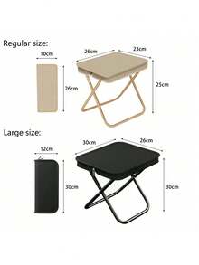 Faltbare tragbare Stühle, kleine Hocker, faltbare Hocker, faltbare Hocker in Kleinformat, faltbare Outdoor-Stühle, tragbare Hocker, super tragbare faltbare Campingstühle, Angeln/Camping, Reisen, Urlaub, Angeln, kleine Hocker, verstellbare Reißverschlüsse, tragbare Autositze für den Strandurlaub, schnell zu öffnende wasserdichte Stühle, unverzichtbar für die Reise