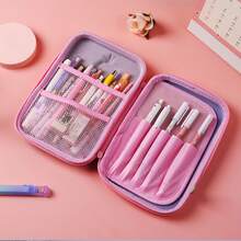 Estuche para lápices de gran capacidad con diseño de unicornio, caja de papelería 3D estereoscópica de EVA, nuevo modelo para estudiantes de primaria, estuche para lápices de niñas, estuche para lápices de comercio transfronterizo