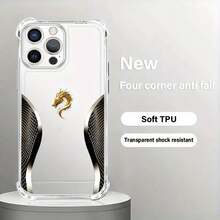 Avanzada Funda de Teléfono Transparente Antigolpes de Cuatro Esquinas, Simétrica y Hermosa, Adecuada para 16, 15, 14 / 16 Plus, 15 Plus, 14 Plus, 13 Pro, 12 Pro, 11 Pro, XR, XS – Regalo Perfecto Adecuado para Todas las Temporadas - Colores mixtos - Ver 9