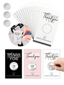 50 skrapkort – perfekta för Halloween, jul och alla säsongsbetonade kampanjer - Multifärgad - Visa 1