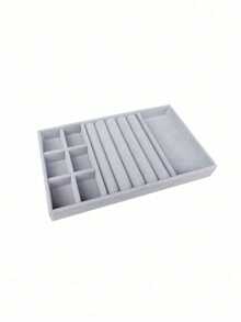 10pcs/Set Jewelry Tray, Jewelry Display Organizer Trays, Stackable Jewelry Tray, Drawer Jewelry Tray, Elegant Jewelry Organizer Tray, Portable Jewelry Stand, Grid Jewelry Tray, Jewelry Storage Tray, Jewelry Box, Jewelry Organizer, Drawer Storage Box, Suitable For Earrings, Necklaces