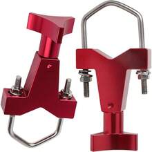 Montaje De Tubo De Gato De Elevacin Alta 1 - 2.5 para Vehculo Universal Camin RZR Offroad Montaje De Gato De Elevacin Ajustable Rojo - inicial - Ver 1