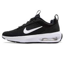 Nike New Visible Air Cushion Shock Absorption Durable Outdoor Women's Running Shoes MAX INTRLK LITE Ankle Fitting Soft Casual Sports Shoes, Black & White Classic Color, Commuting Low-Top Casual Sports Shoes, Cost-Effective Recommendation DX3705-001 - Black and White - View 2