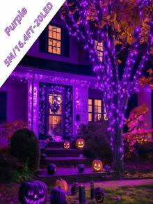 1PC Outdoor Solar String Lights - 20/50/100 LED Solar Christmas Lights With 8 Lighting Modes, IP65 Waterproof, For Yard, Fence, Balcony, Party, Christmas Tree Decoration, Wedding, Garden Decor - Solar Led String Light - 查看 19