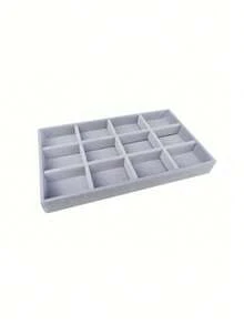 10pcs/Set Jewelry Tray, Jewelry Display Organizer Trays, Stackable Jewelry Tray, Drawer Jewelry Tray, Elegant Jewelry Organizer Tray, Portable Jewelry Stand, Grid Jewelry Tray, Jewelry Storage Tray, Jewelry Box, Jewelry Organizer, Drawer Storage Box, Suitable For Earrings, Necklaces