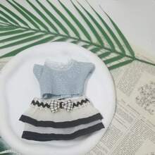 1/2/3代娃娃衣服，17厘米可爱连衣裙，适合万圣节、圣诞节 - 彩色 - 查看 6
