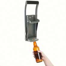 1 件装手动易拉罐压罐器 - 带杠杆的压缩式开罐器，节省空间，保持卫生健康，适用于厨房、酒吧、车库等场所。 - 适用于啤酒、汽水和饮料罐。 - 压罐器设计时尚，结构坚固，使用简单，采用耐用金属材质，并配有互动配件，适合车库整理，省力实用，是家庭和餐饮业的必备工具。 - 彩色 - 查看 4