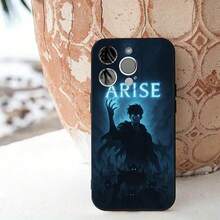 1pc Solo Leveling Anime Phone Case Silicone Soft For 16 15 14 13 12 11 X XR Plus Pro Max Plus.Halloween Accessories. - Z1 - 查看 11