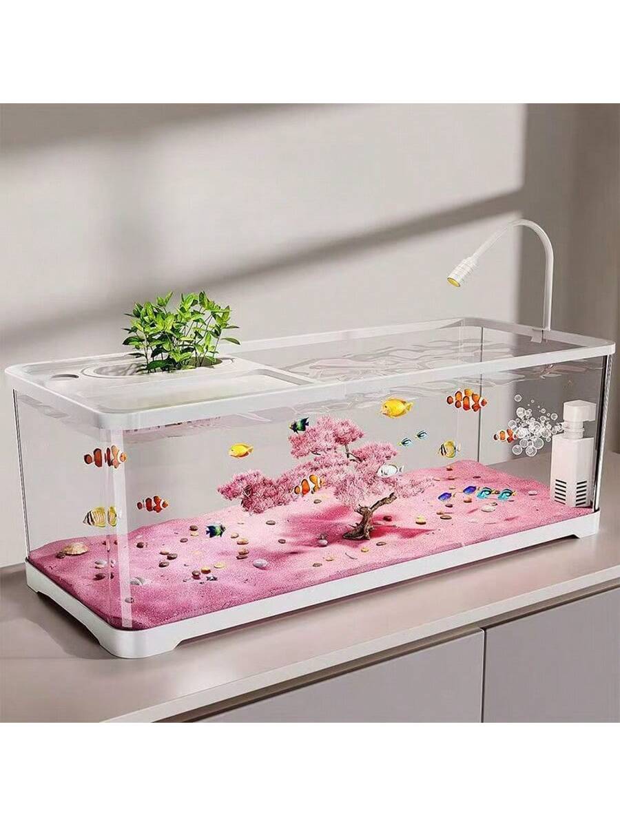 حوض سمك كبير للمناظر الطبيعية، حوض سمك مكتبي منزلي...