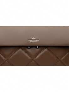 Túi đeo vai nữ cao cấp, túi xách da thật sang trọng, túi đeo chéo một bên vai thiết kế độc đáo năm 2025. - Cà phê - Xem 8