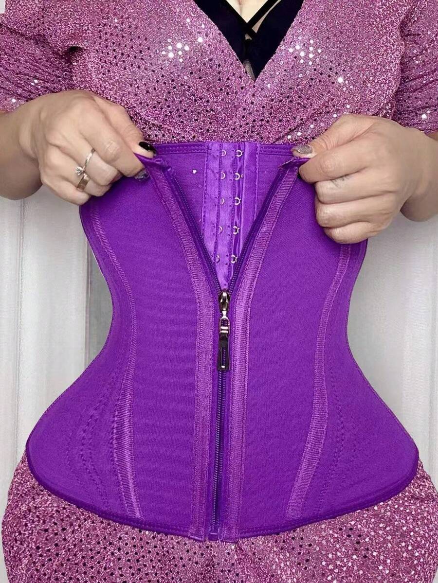1 Peça Modelador Fitness Feminino para Dança e Ioga, Cinta Modeladora Esportiva, Modelador de Cintura, Sutiã de Peito Apertado, Cinto de Cintura Elegante e Fino, Tecido Leve e Respirável para Primavera/Verão