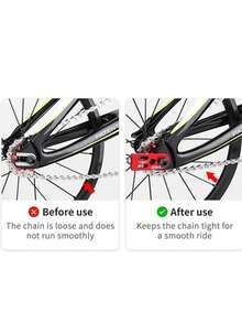 1 Stück Aluminium-Legierung Fahrrad Kettenstrebenschalter Einsteller, Fahrrad Singlespeed Kettenstrebenschalter, Fahrrad Kettenstrebenschalter, Fahrrad Zubehör