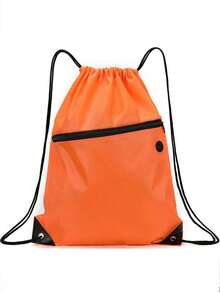 Fashion Simple Red Backpack Travel Gym Bag Mini Bag Women Men Children Christmas Gift Essential Holiday Beach Summer Waterproof Lightweight Large Capacity Portable Accessories Basketball Football Storage Bag Backpack School Bag Clothes Storage, Back To School Travel Essential