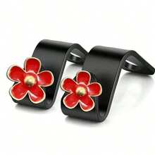 2pcs Chrysanthemum Hooks For Car Seats, Hooks For Car Rear Seat Storage And Organization, Practical Products For Car Parts Storage, Hooks