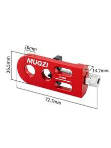 1 Stück Aluminium-Legierung Fahrrad Kettenstrebenschalter Einsteller, Fahrrad Singlespeed Kettenstrebenschalter, Fahrrad Kettenstrebenschalter, Fahrrad Zubehör
